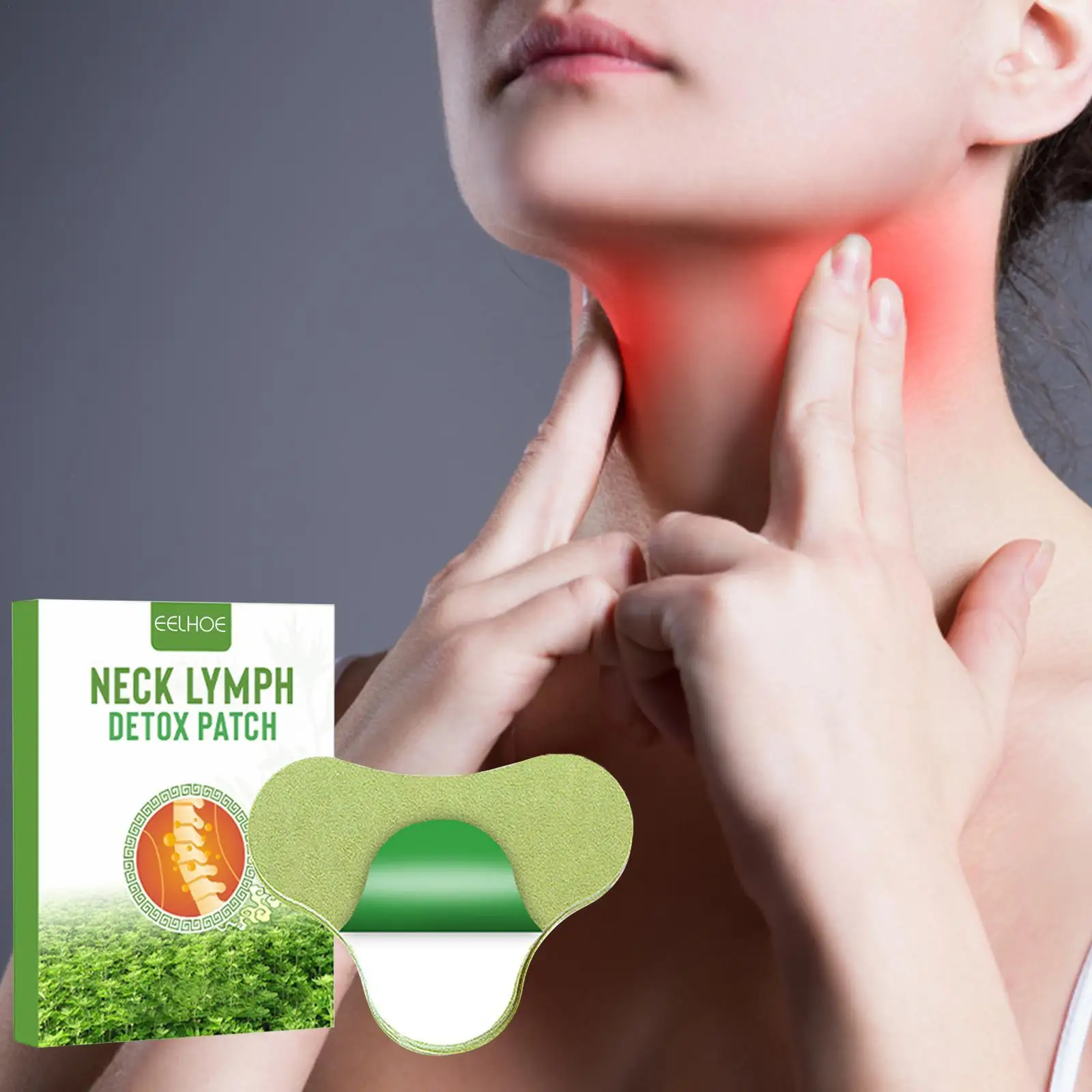 

12pcs Neck Lymph Detox Patch