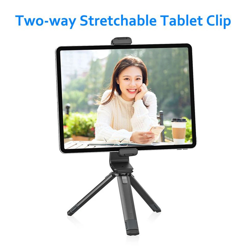 

Adjustable Portable Tablet Holder Live Streaming Online Course Phone Bracket Rotating Stand Plastic Rack Smartphone