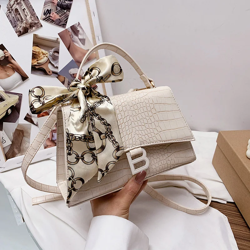 

2021 new messenger bag lady shoulder bag fashion handbag stone pattern lady bag luxury designer brand female bag