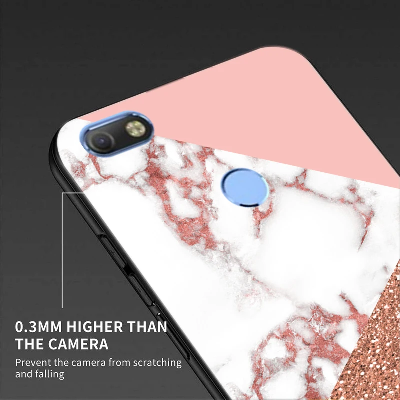 Винтажный мраморный чехол для Tecno Camon X мягкий силиконовый из ТПУ телефона Pro/CA8
