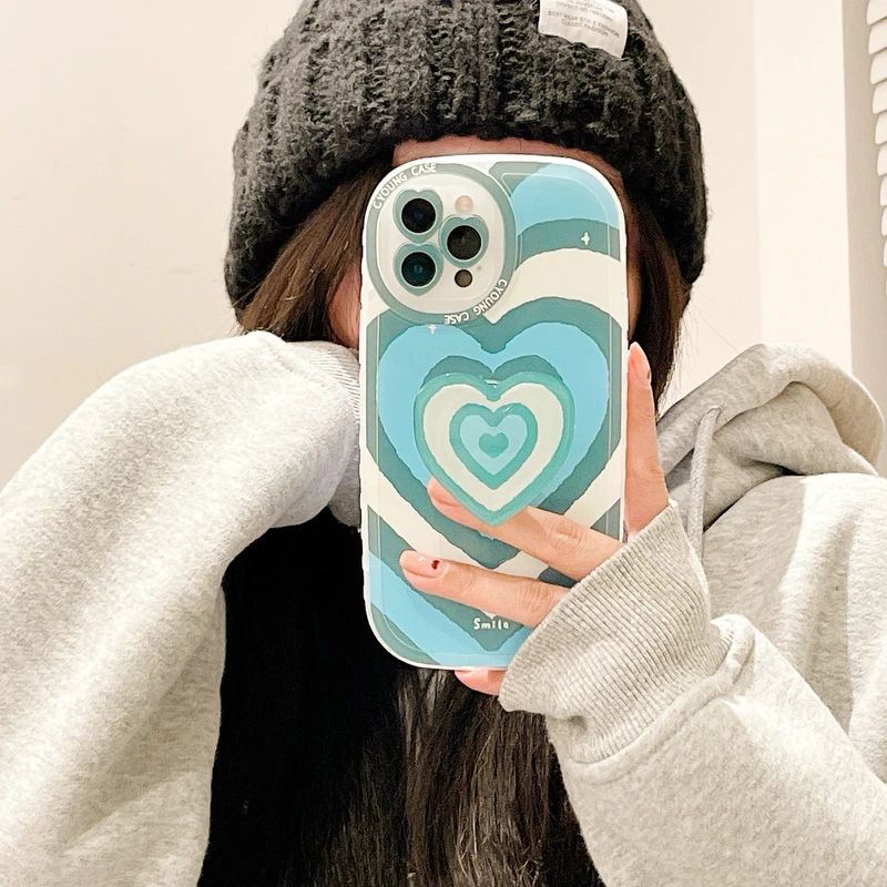 

Чехол-подставка в Корейском стиле для iPhone 11 12 13 Pro Xs Max Xr X 7 8 Puls SE