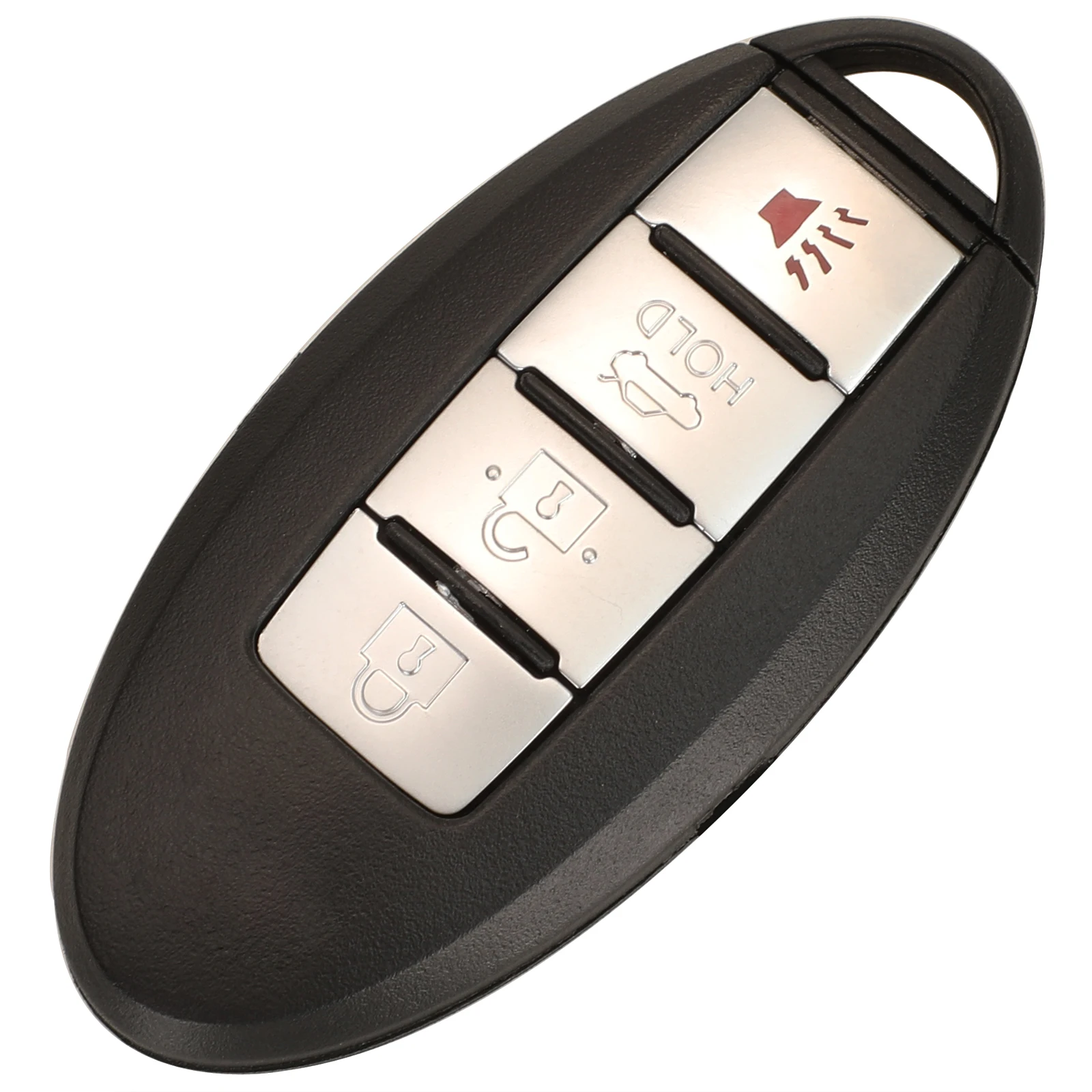 

Jingyuqin 2/3/4 кнопки для Infiniti G35 G37 бесключевой доступ автомобильный пульт дистанционного ключа чехол с необрезанным лезвием брелок замена