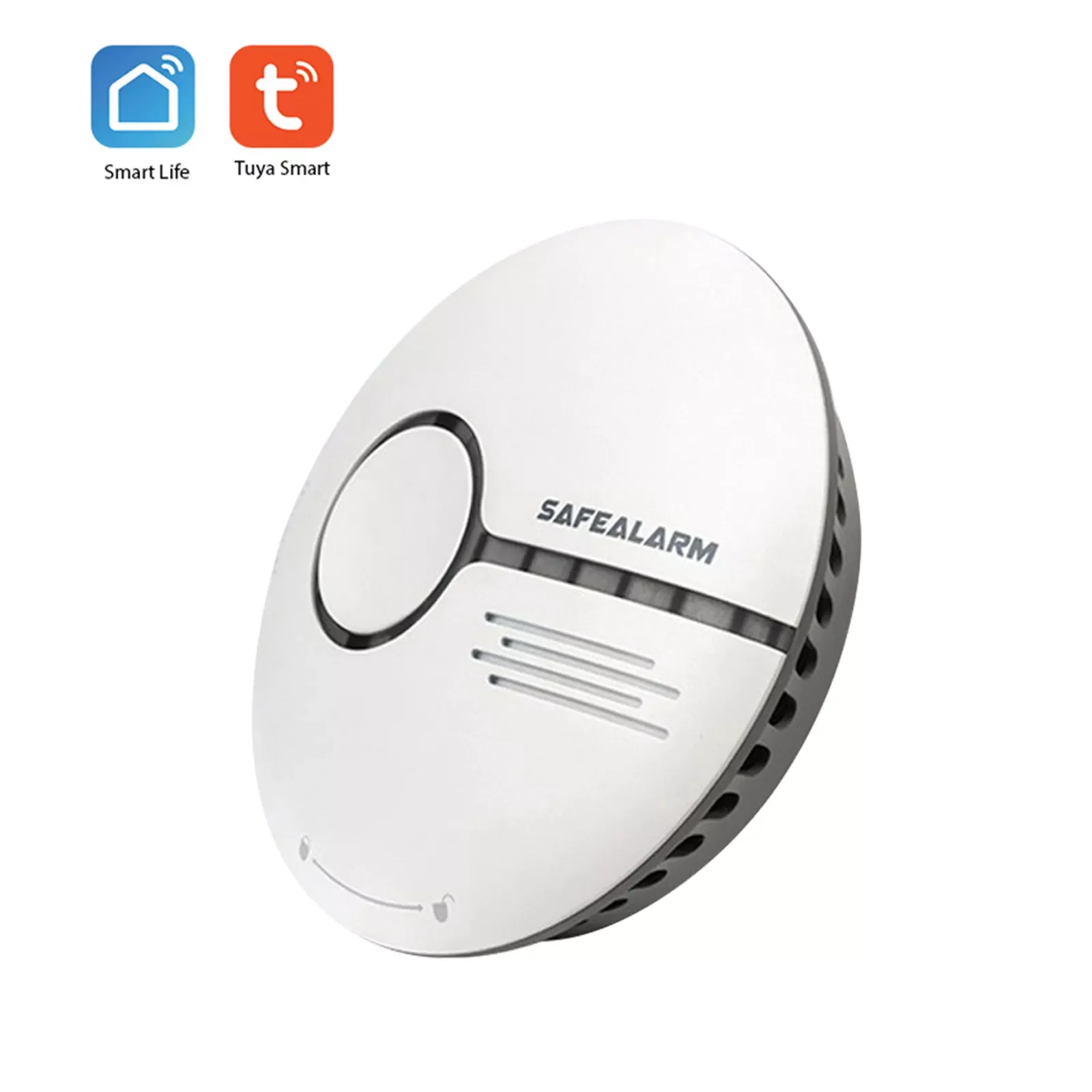 

Wifi Smoke Detector Smart Fire Alarm Sensor Wireless Security System Smart Life Tuya APP Control Smart Home For Home Kitchen