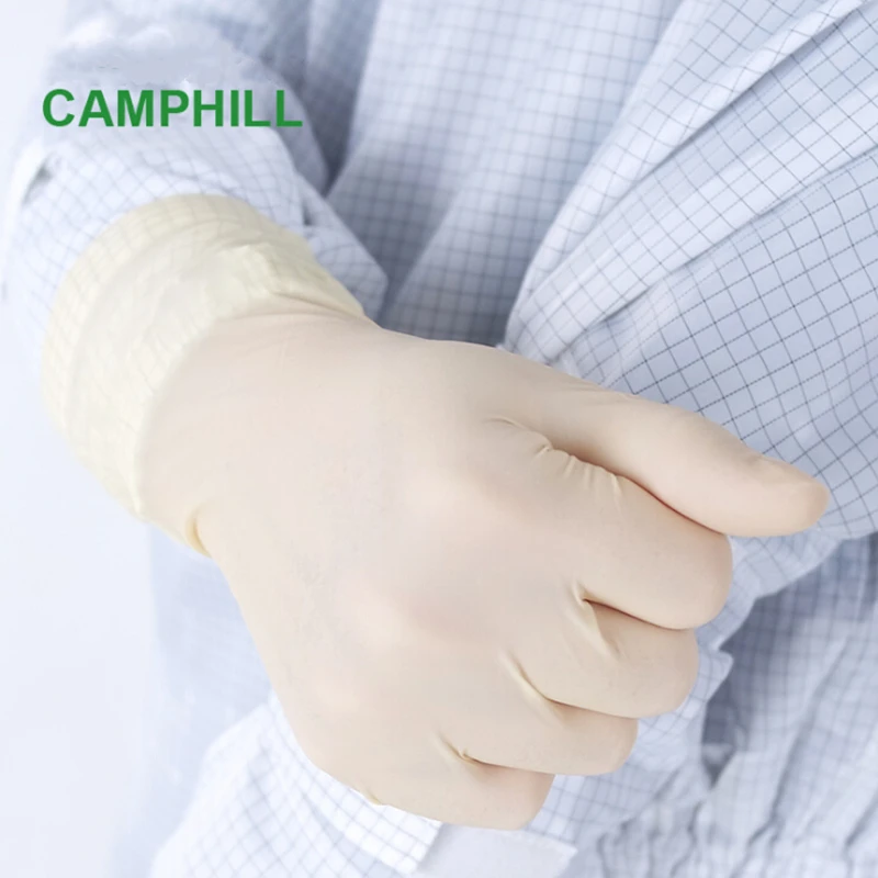 Цена Оптовая продажа, одноразовые латексные перчатки, маслостойкие промышленные резиновые перчатки с абразивной поверхностью, Нескользящие за...