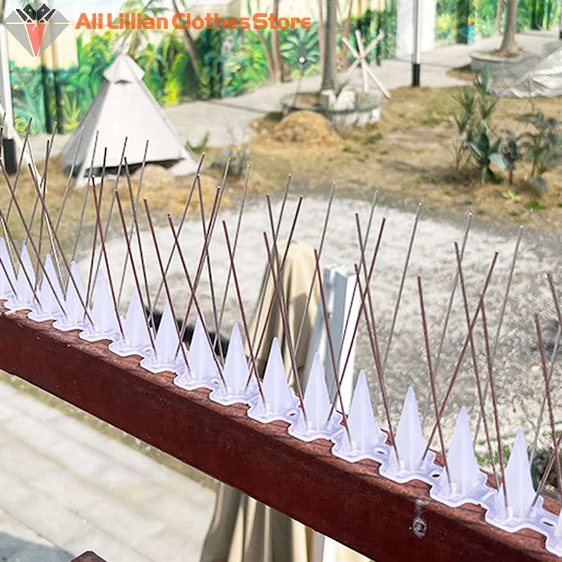 10 шт. шипы для защиты от птиц из нержавеющей стали