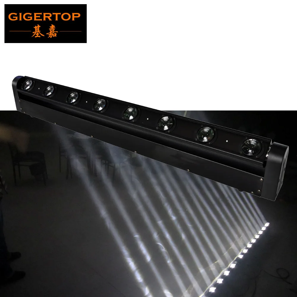 

High Quality TP-E09 8x10W White Color Cree 4IN1 Led Pro Beam Strip Light,White Led Bar Beam Stage Light DMX512 5/14CH 90V-240V