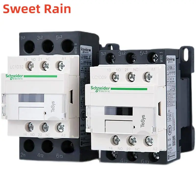 Контактор переменного тока Schneider 220 В lc1d09 lc1d32 LC1D38 B7C F7C M7C Q7C Напряжение катушки 24 110