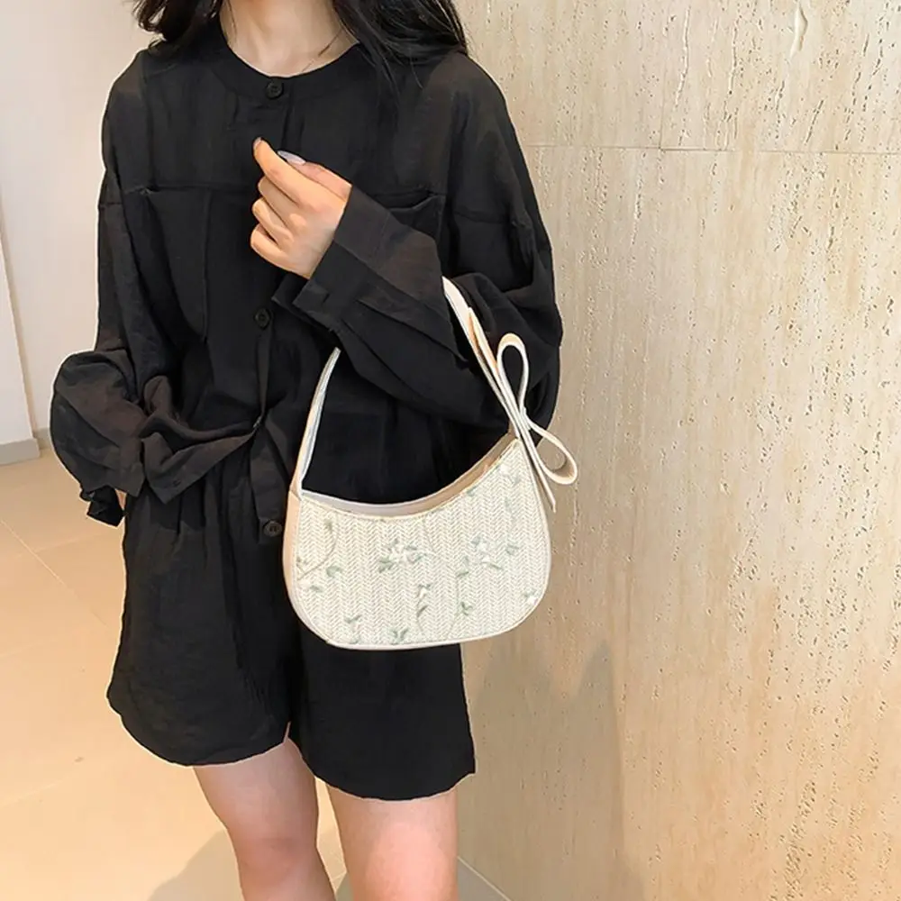 Плетеная Трава сумка на плечо соломенная сумочка ручной работы богемный тоут