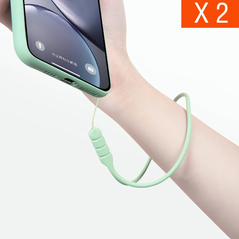 2 шт. Многофункциональный силиконовый ремешок для телефона |