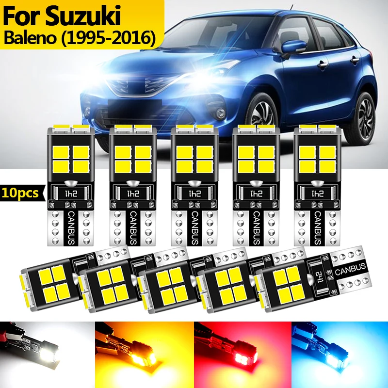 10 шт. 12 В для Suzuki Baleno 1995 1996 1997 1998-2016 светодиодный габаритный фонарь стояночная