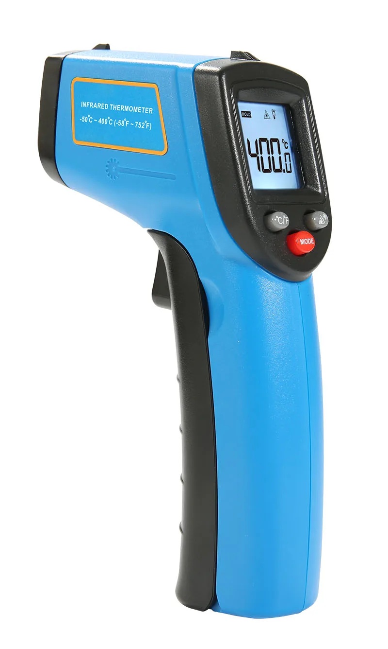 

New GM321 Digital Infrared Thermometer Non Contact Pyrometer IR Laser Point Gun with Backlight -50~400degree