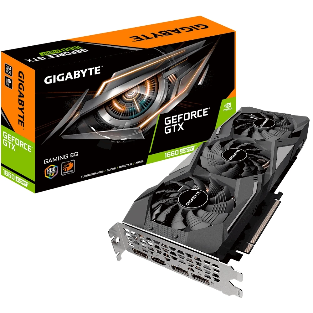Видеокарта Gigabyte GV N166SGAMING 6GD|Видеокарты| |