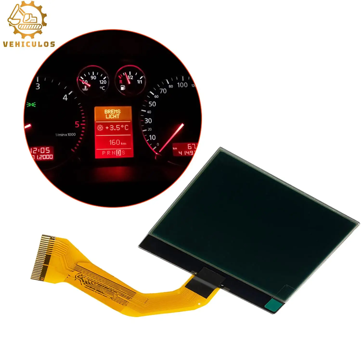 1 шт. 7L6920 970D 7L6920970R/L новая Автомобильная панель Монохромный ЖК-экран для VW Touareg V6