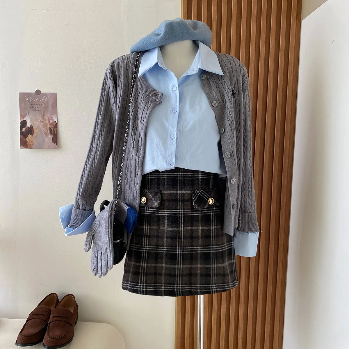 Embroidery Chic Fashion Knitted Tops Women Rib Slim Elastic Single-breasted Pullover Sweaters Autumn Winter Outfits Shir