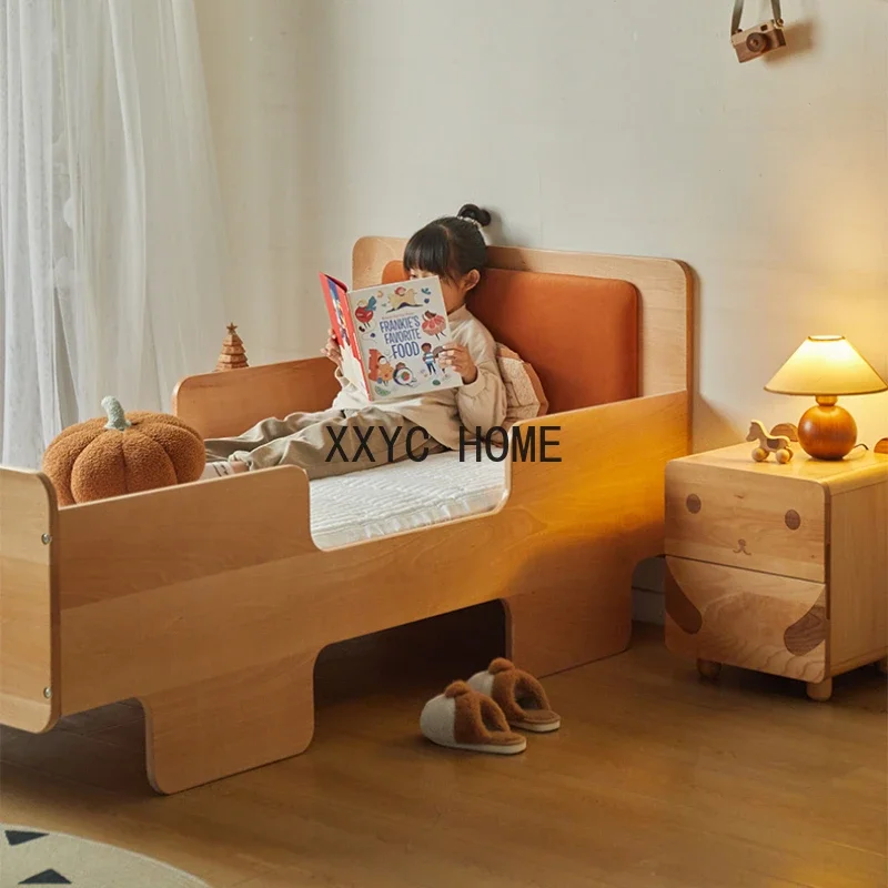 Детские кровати принцессы для мальчиков из массива дерева маленькие детские