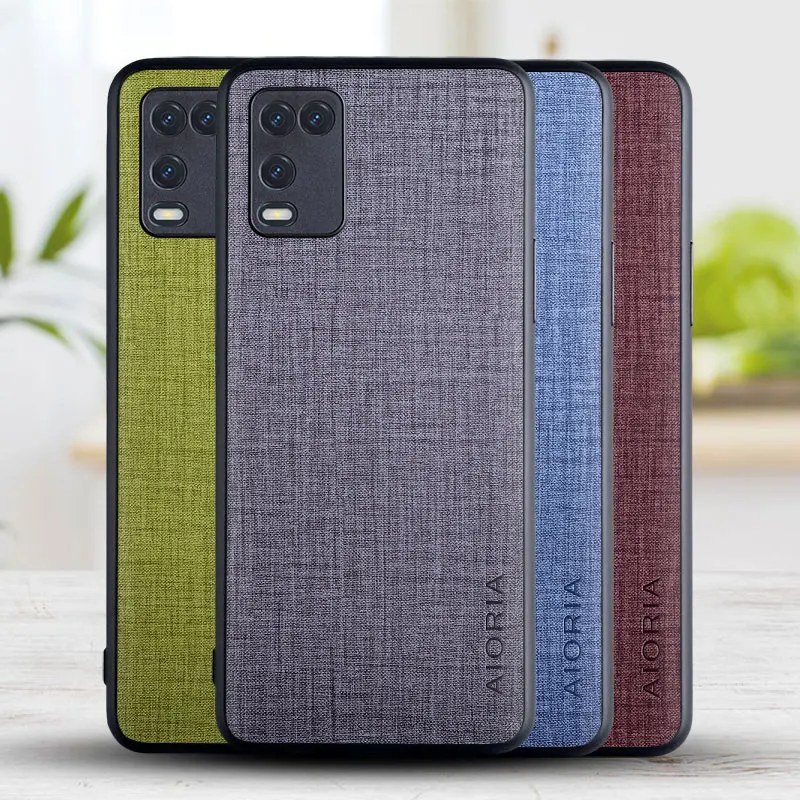 

Case for Oppo A54 4G funda cover Cross pattern PU leather cover phone for oppo a54 4g case funda coque