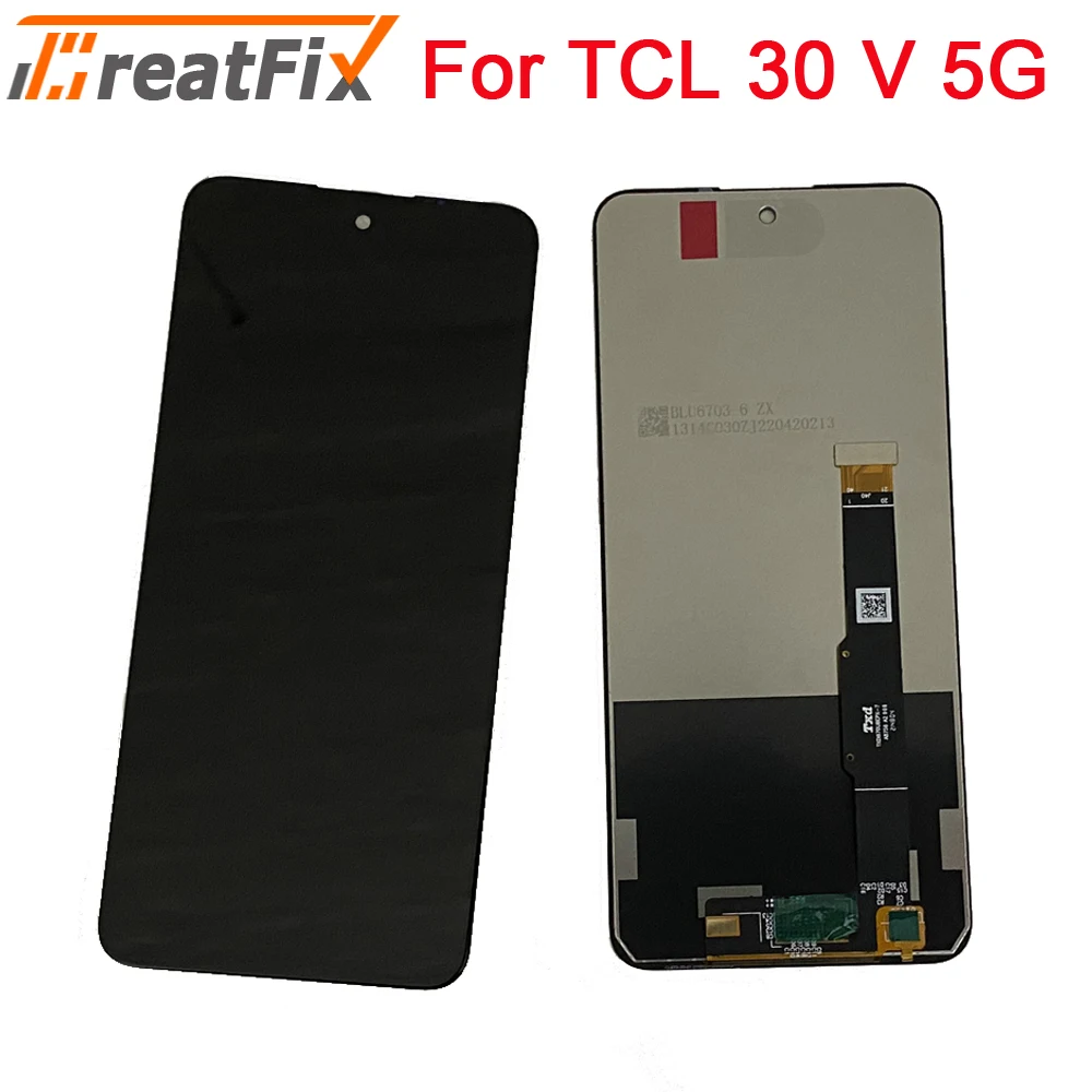Для TCL 30 В 5G ЖК-дисплей сенсорная панель дигитайзер экрана для ЖК-сенсор запасные