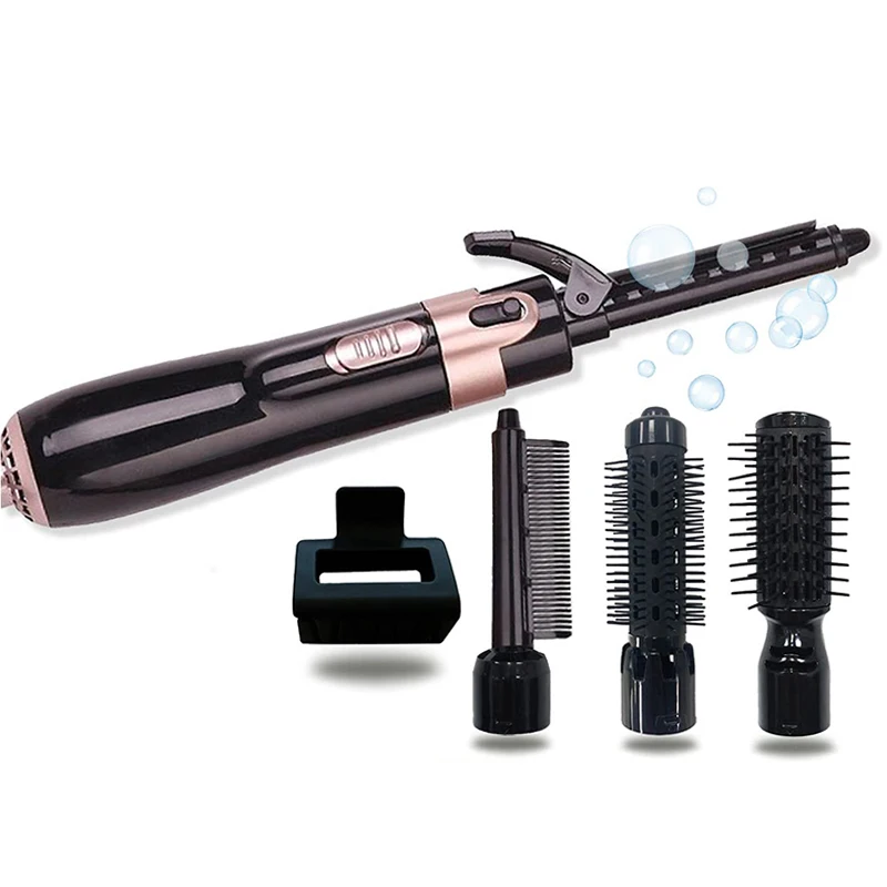 

4 in 1 Hot Air Hair Brush Comb Electric Hair Straightener Brush One Step Hair Dryer and Volumizer