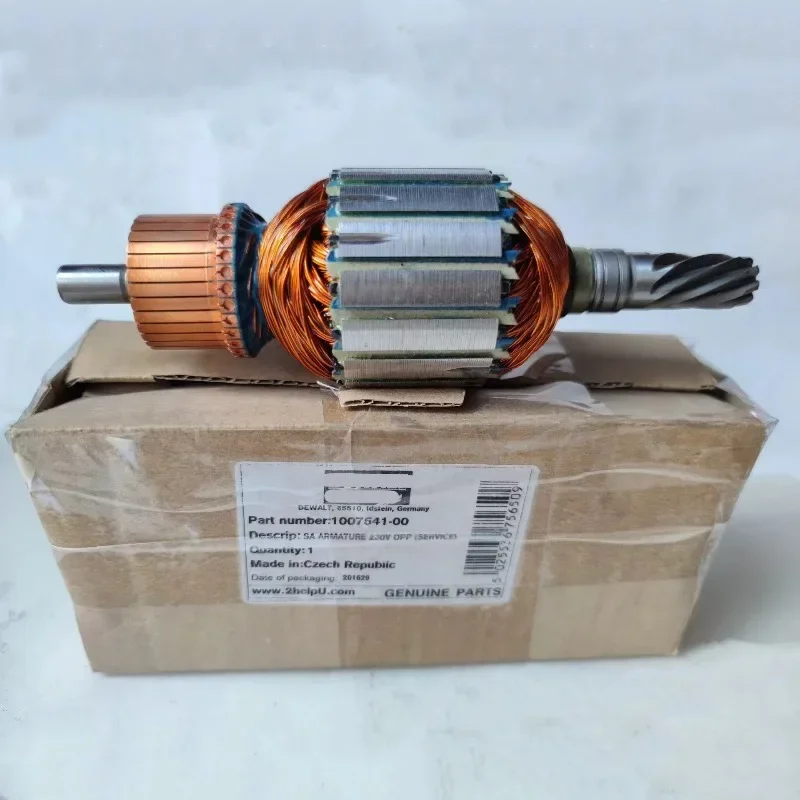 

Ротор 220-240 В с 8 зубьями 1007541-00 для DEWALT D25899K, оригинальный якорь с 8 зубьями, ротор 100754100
