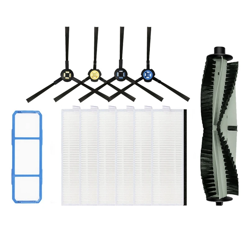 

12 Pcs Replacement Parts Kit For Ilife A7 A9S V8 V8S X750 X800 X785 V80 Silvercrest SSR1 Ssra1 Vacuum Robot Cleaner