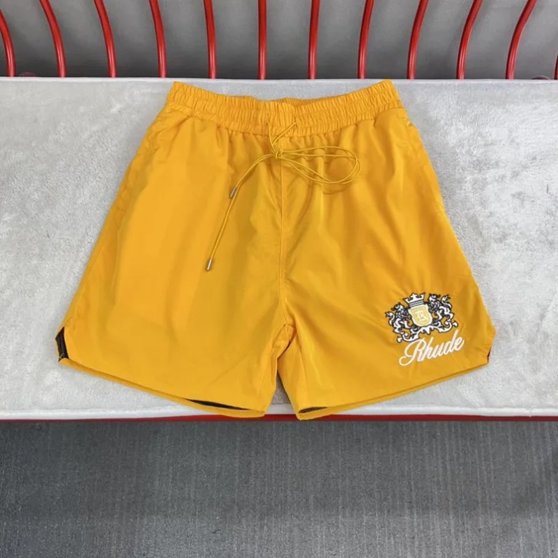 

Шорты мужские/женские на завязках, с вышивкой, 100% хлопок