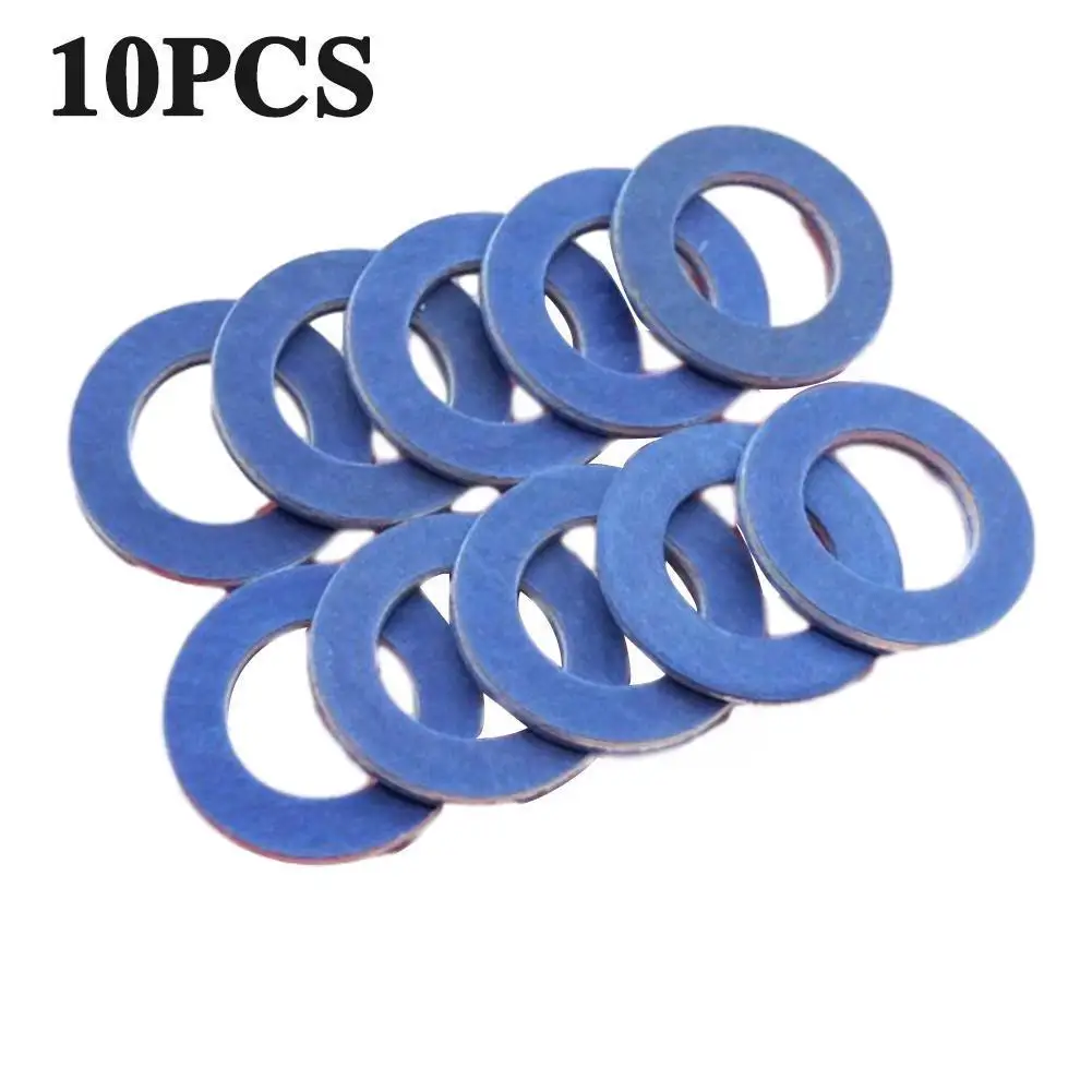

10pcs Auto Car Engine Oil Drain Plug Seal Washer Gasket Rings Washer 90430-12031 for Toyota For Lexus Car Accessories E5U1