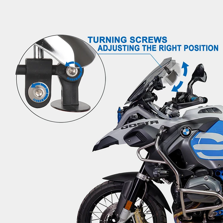 Для Мотоцикла BMW K1300GT K1300R K1300S K1600GTL K1600GT R NINE T R100R безопасное зеркало заднего вида с