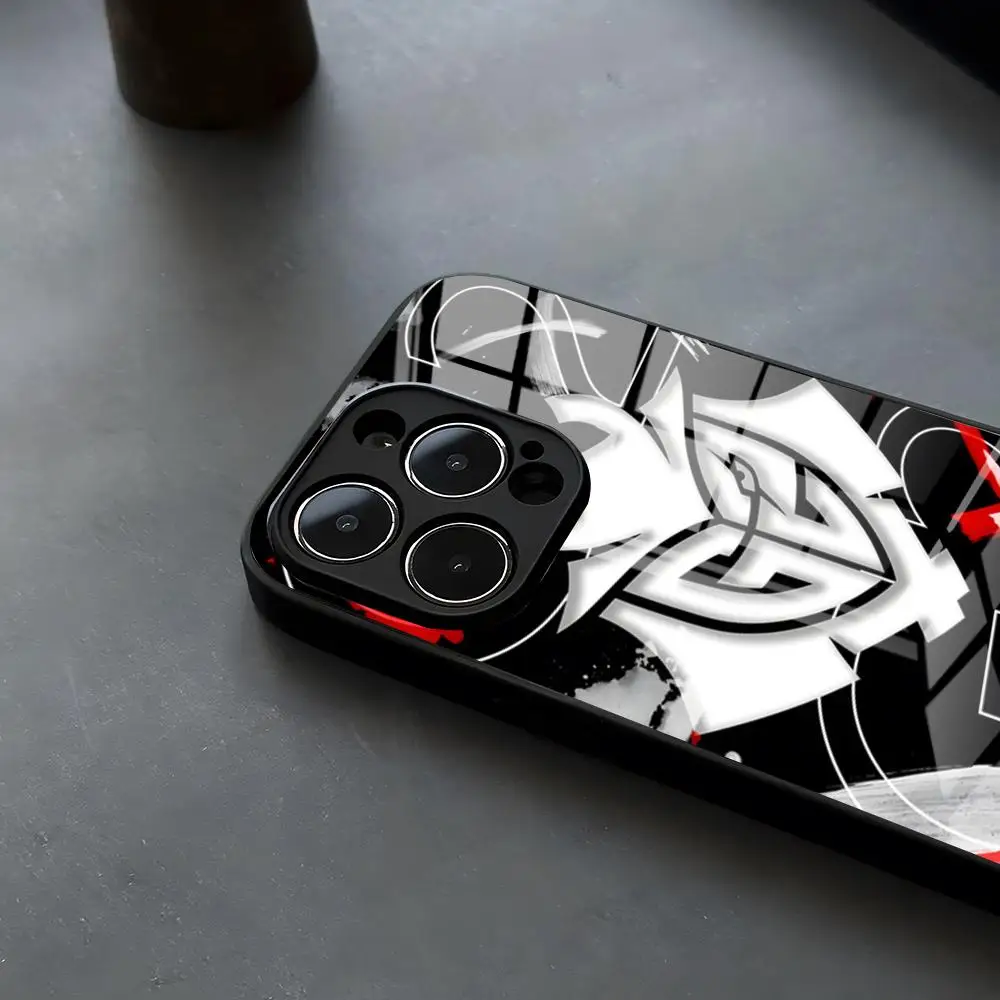 Фото Чехол для телефона C-CSGO Team G2 F-Faze Spirit Vitality из стекла для iPhone 17 Air Peaceful 16 15 17 14 Pro Max 13 12 11 X XS XR Plus №2
