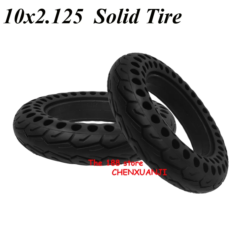 

10x2.125 Damping Solid Tire for M365 PRO 2 10 inch Electric Scooter Shock Absorber Non-Pneumatic Rubber Honeycomb Wheel Tyre