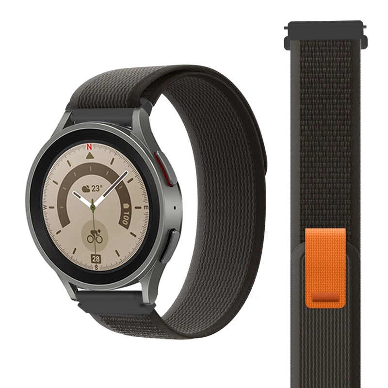 22mm 20mm Trail Loop Band For Samsung Galaxy Watch 4 3 strap classic 5 Pro active 2 Gear S3 correa Bracelet Huawei watch GT 2 3