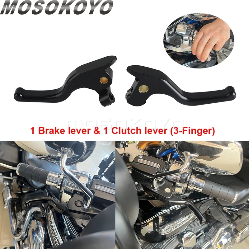 

Мотоциклетные тормозные рычаги сцепления для Harley Touring Street Electra Glide Road King Glide 14-16 FLHTKSE FLTRUSE FLHXS