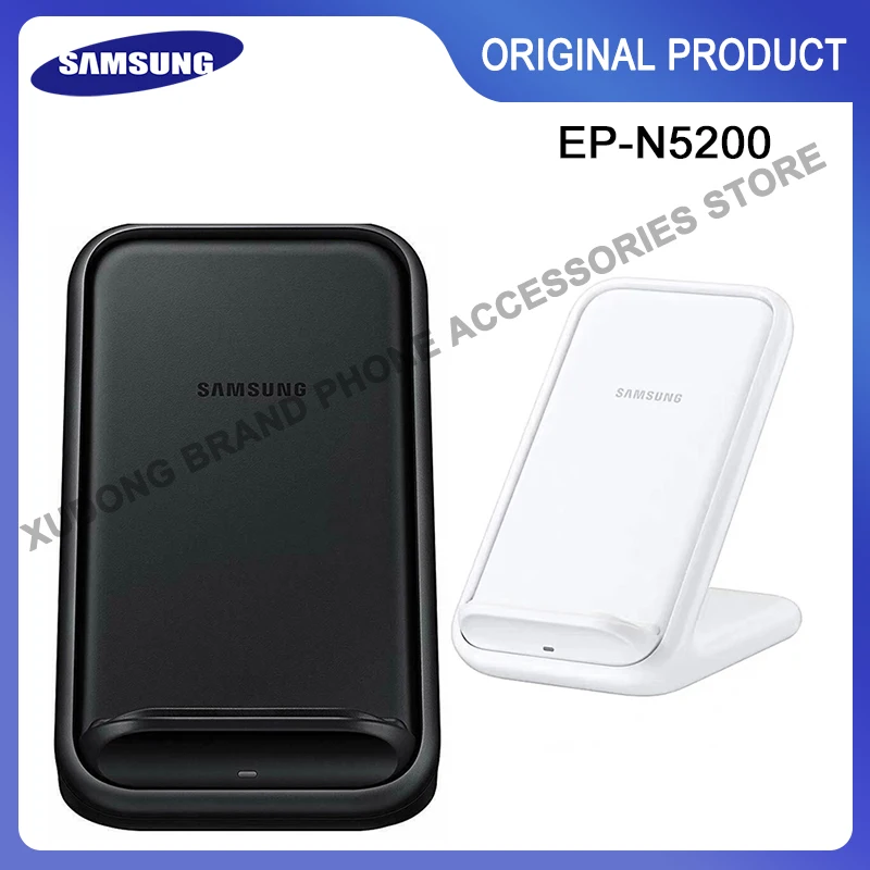 

Original Samsung Qi Wireless Charger Stand 15W EP-N5200 Fast Charging For Galaxy S22 S21 S20 Ultra S10 S9 S8 Plus Note 20/10
