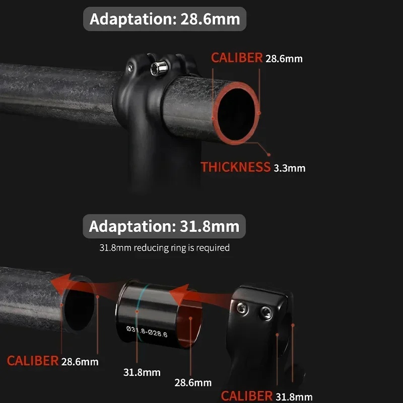Передние вилки для велосипеда из углеродного волокна TOSEEK 26/27 5/29 дюйма вилка