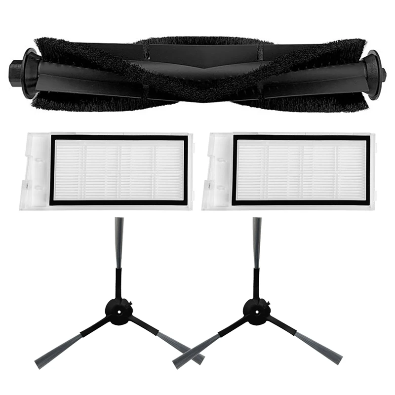 

Аксессуары для ROIDMI EVE Plus Robot EAS-5Pcs, основная и боковая щетки, фильтр НЕРА