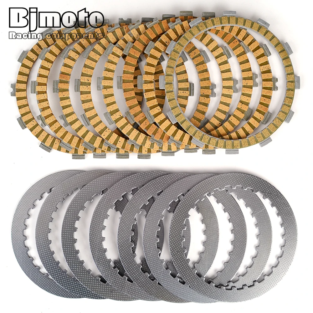 

Clutch Friction Disc Plates For Honda TRX700 XX8/XX9/XXB 2008 2009 2010 2011 22201-HP1-670 22201-MEB-670 22321-GHB-811