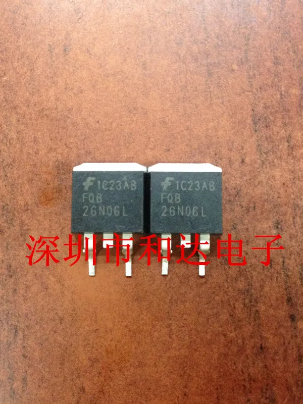 

5 шт. FQB26N06L TO-263