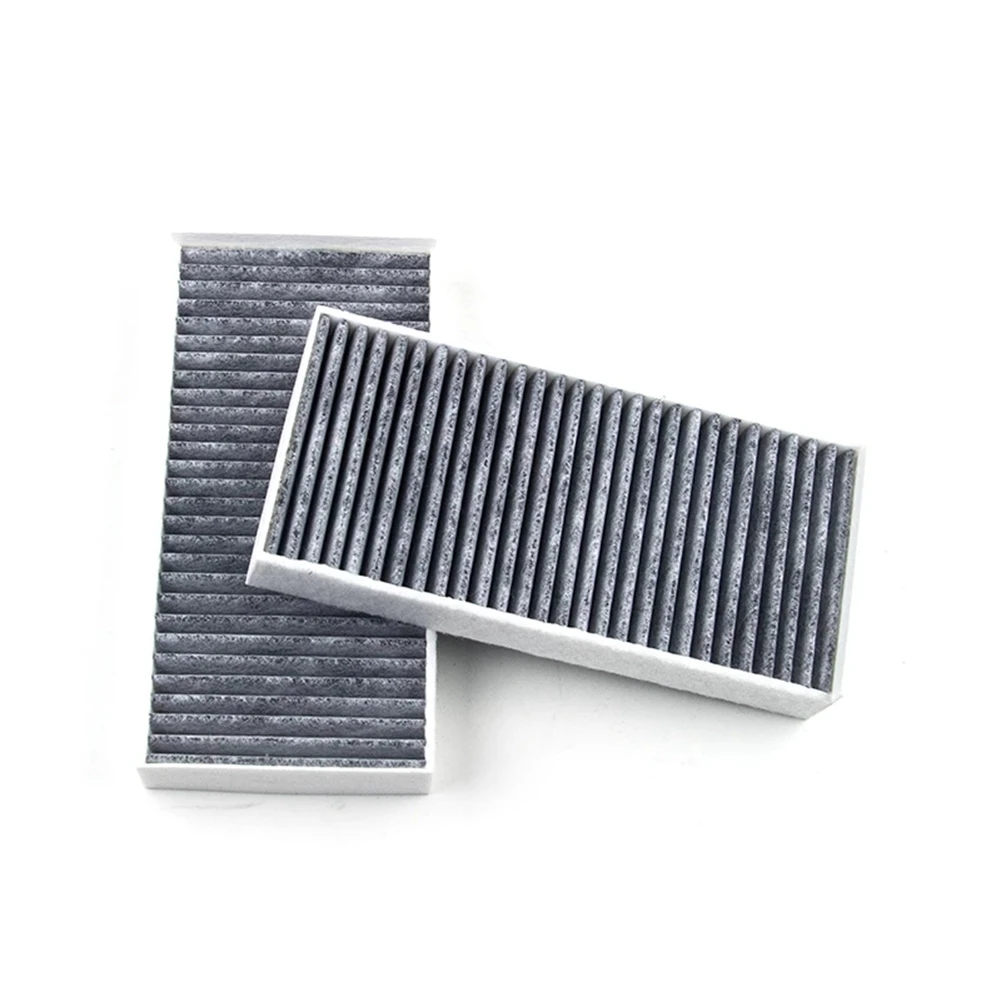 

2Pcs Car Cabin Air Filter 64119321875 for BMW 2' F45 F46 Active Tourer 218D 218I X1 F48 I3 Air Conditioning Inlet Filter