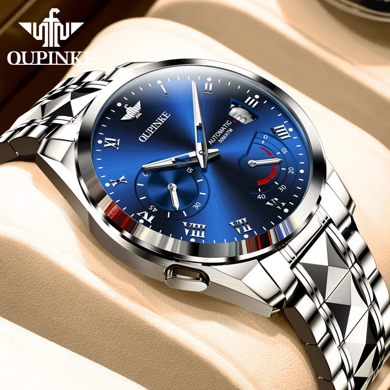 

Watches Mechanical Sapphire Men's Watch Waterproof Tungsten Wristwatch 2022 Fashion Mechanical Watch Send boyfriend luxury watch