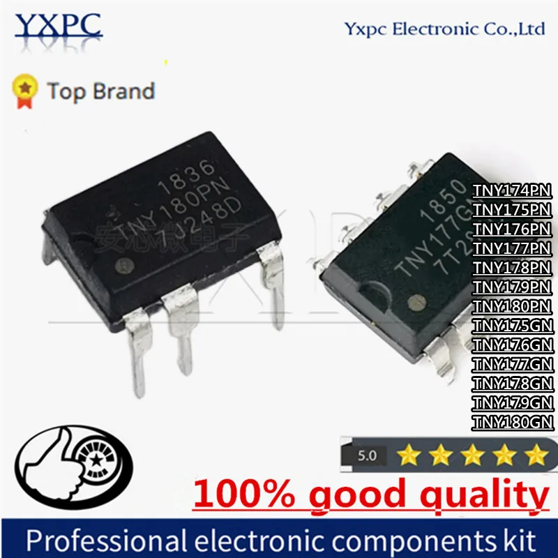 

10pcs TNY174PN TNY175PN TNY176PN TNY177PN TNY178PN TNY179PN TNY180PN TNY175GN TNY176GN TNY177GN TNY178GN TNY179GN TNY180GN Chips