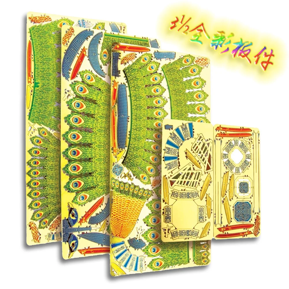 Крутой железный металлический 3D-пазл &quotсделай сам&quot красочная модель животного