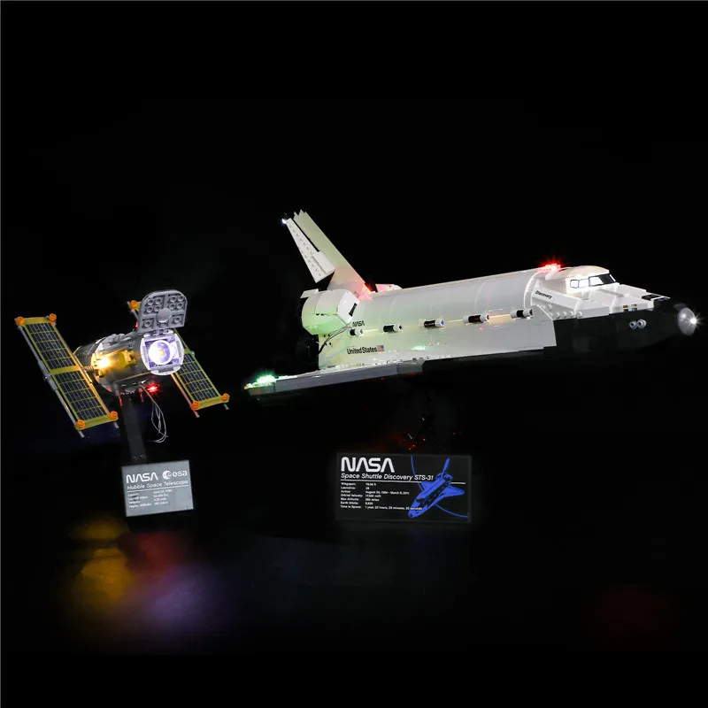 

WOBRICKS LED Light Kit for 10283 Space Shuttle Discovery Building Blocks Set (NOT Include the Model) Bricks Toys for Children