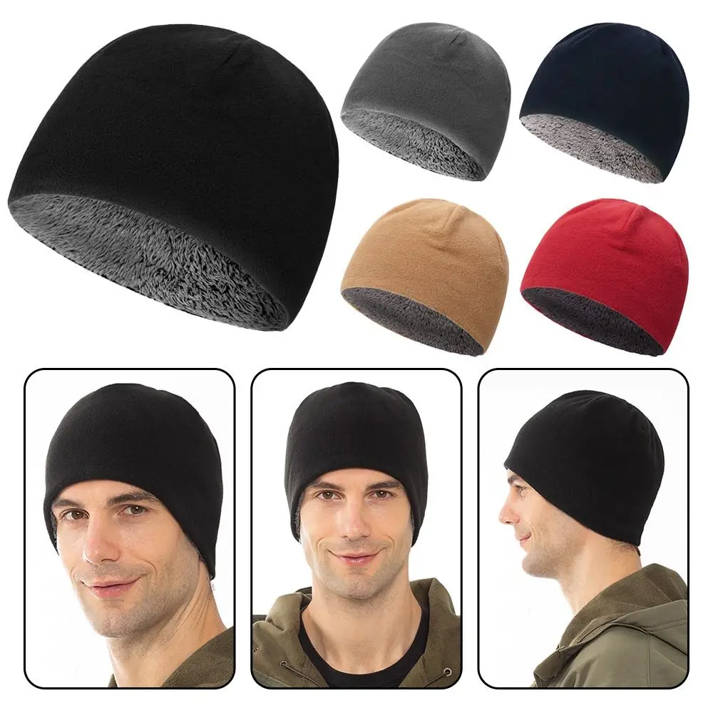 

Охотничьи облегающие шапки с манжетами для мужчин и женщин, ветрозащитная дышащая плюшевая женская шапка для походов, Военная Тактическая шапка, шапка с черепом