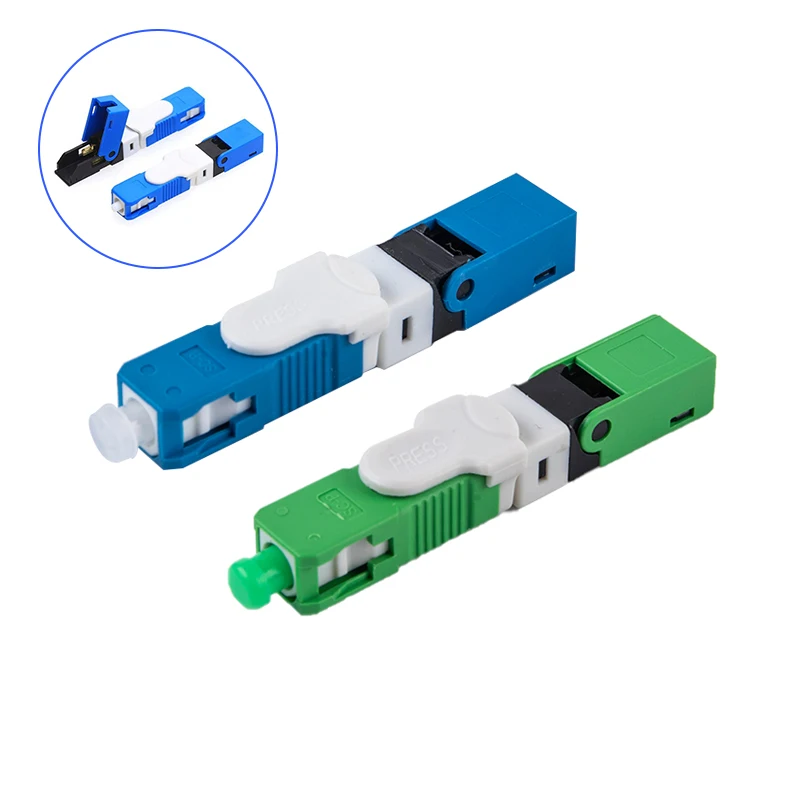 Одномодовый SC UPC оптоволоконный коннектор Ftth ESC250D встраиваемый APC |
