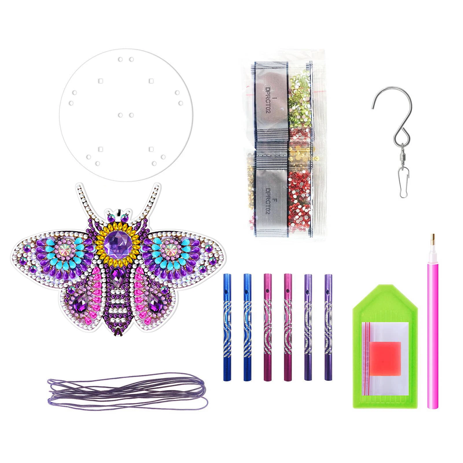 

Набор для алмазной вышивки «ветряные колокольчики»