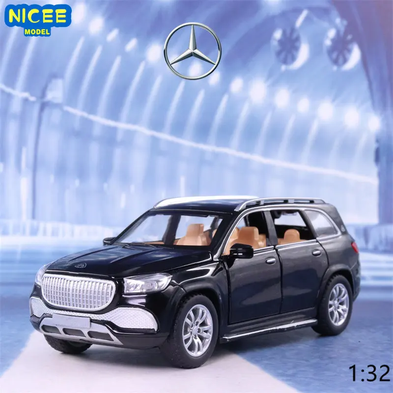

Модель автомобиля из сплава 1:32 Benz Maybach GLS600, литой металлический игрушечный автомобиль, коллекционная игрушка, подарок для детей A404