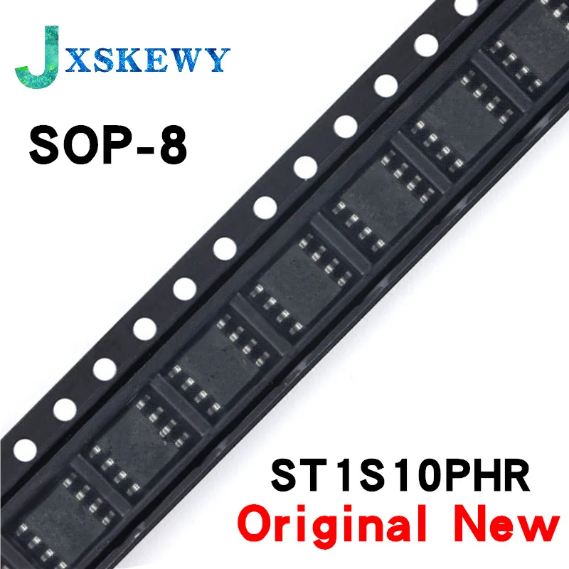 

5pcs ST1S10PHR SOP-8 ST1S10 SOP SOP8 Synchronous Step-Down Regulator Integrated Circuit