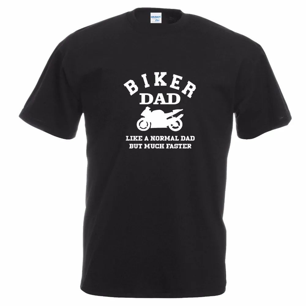 

High Quality Personality Funny Biker Tee Shirt Dad Tee Tshirt Motorbike Race Gift Biker Motorcycle Cool Newo Neck T Shirt