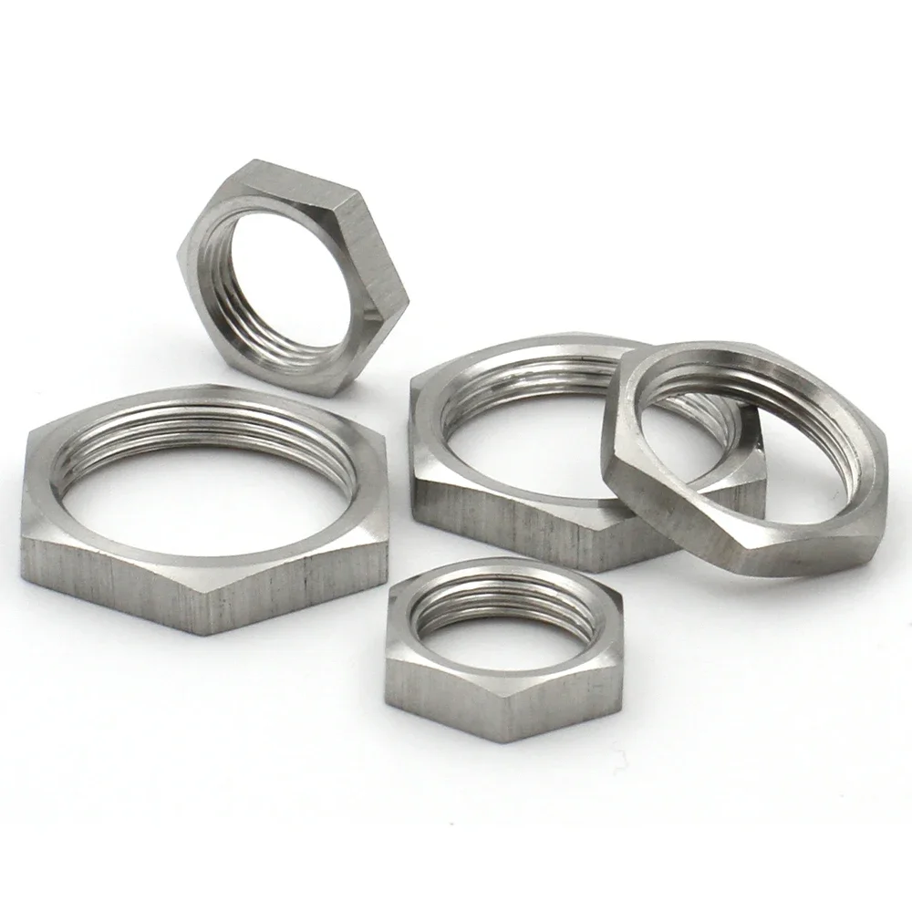 5/10 шт. M8 M10 M12 M14 M16 M18 M20 M22 M24 M25- M30 304 Метрическая Шестигранная гайка из нержавеющей
