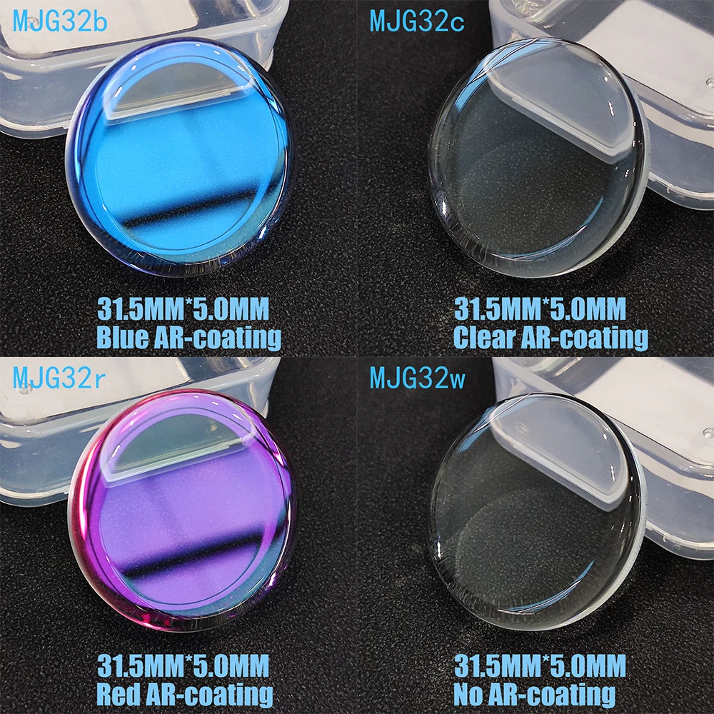 

31.5x5.0mm Top Hat Mineral Glass Watch Crystal AR Coating For SRP773 SRP775 SRP777 SRP779 SNE435 SNE435P1 SNE493P1 SRPB09 SRPB51
