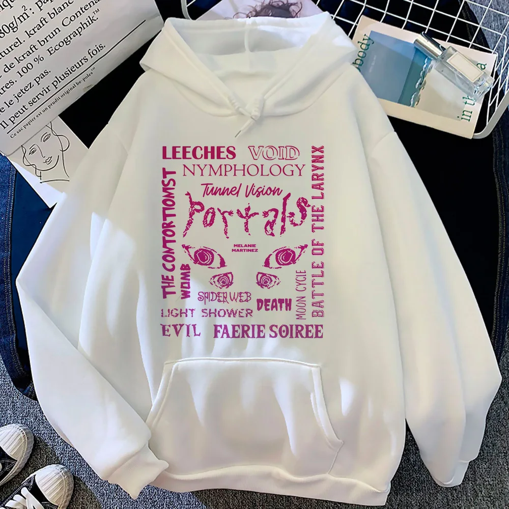Melanie Martinez hoodie printed design Japanese elegant graphic patterned Y2K women hoddie pullover manga